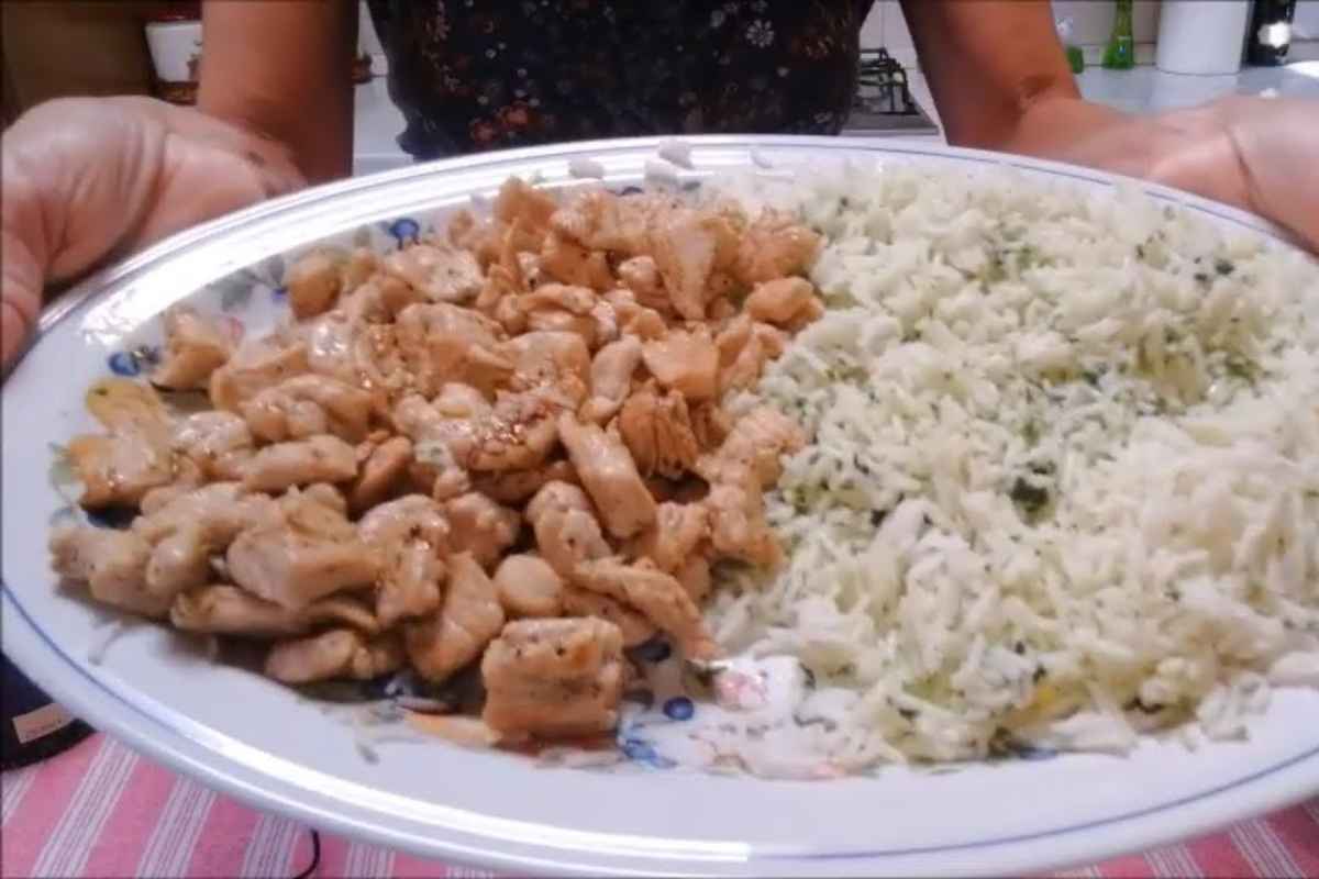 Pollo e riso basmati
